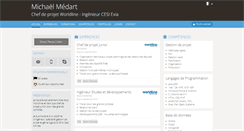 Desktop Screenshot of michael-medart.com